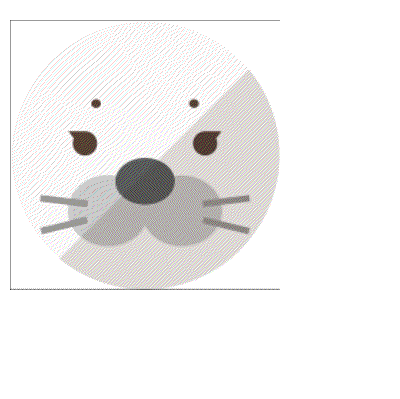 1枚の画像からChoreographerで作成できるgif動画のサンプル