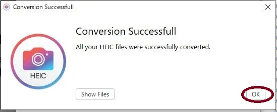 iMazing HEIC Converterでheicをjpgに変換する