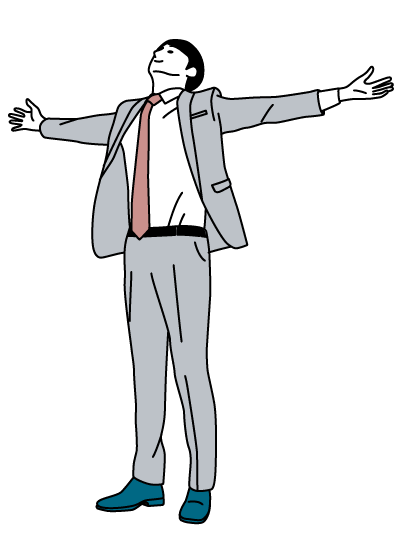 深呼吸する人（linustock