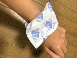 家庭用脱毛器ケノンで脱毛する前に冷やす